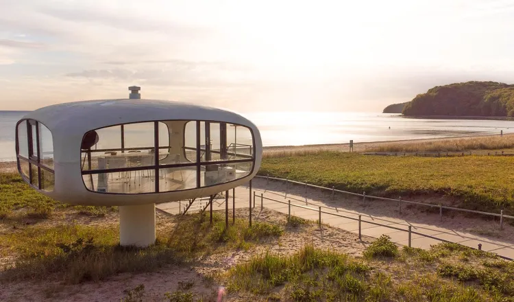 Müther Tower on the beach in Binz – Rugard Thermal Strandhotel aligns with EarthCheck and Green Key